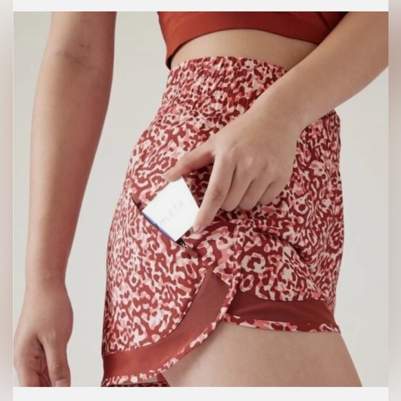 Athleta Mesh Racer Run High Rise 3" Short ☀️ - Picture 9 of 9